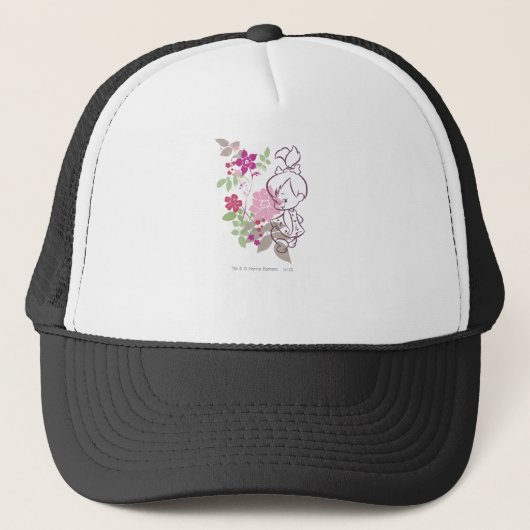 Casquette PEBBLES™ Un Cutie Dans Les Fleurs (Devant)