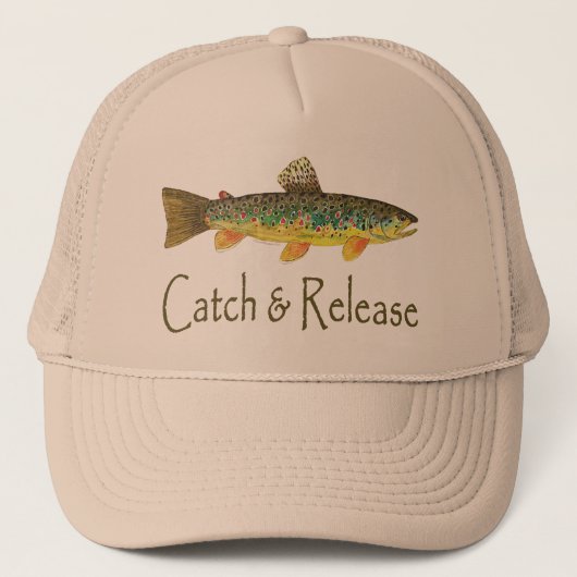 Casquette Pêche à la capture et au rejet (Devant)