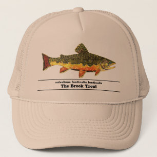 Casquette Pêche à la mouche de l’omble de fontaine Nom l