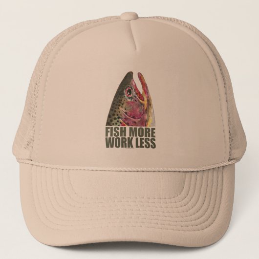 Casquette Pêche à la truite plus (Devant)