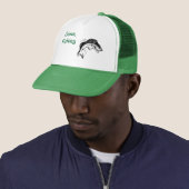 Casquette pêche, allé, pêchant (En situation)
