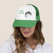 Casquette pêche, allé, pêchant (En situation)