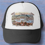 Casquette Pêche des vagues rocheuses 0742<br><div class="desc">Peinture Collection "Rocky Waves 0742" Gardez le soleil hors de vos yeux avec des casquettes personnalisés qui est la façon parfaite de répondre à ce besoin et plus encore. Customisez le devant avec votre texte et créez un accessoire essentiel que vous ne laisserez jamais derrière vous! Personnalisez la page produit...</div>