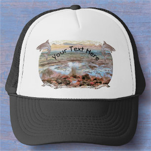 Casquette Pêche des vagues rocheuses 0742