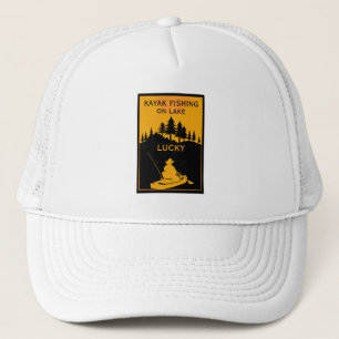 Casquette Pêche en kayak sur lac et rivière