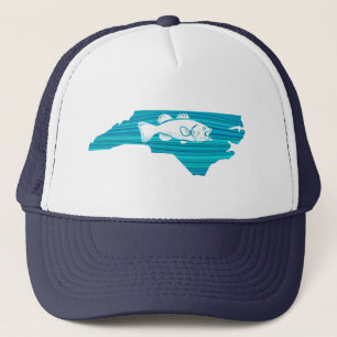 Casquette Pêche par vagues en Caroline du Nord