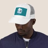 Casquette Pêche sur glace - Conception de pêcheur d'hiver (En situation)
