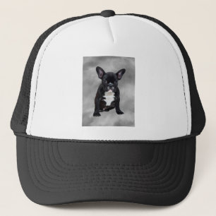 Casquette Peinture à l'huile aquarelle Bouledogue Français a