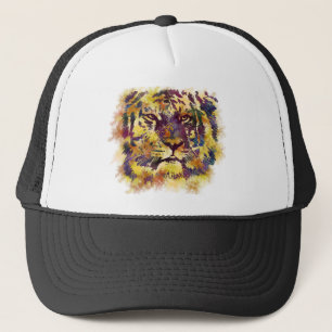 Casquette Peinture Abstraite de Lion