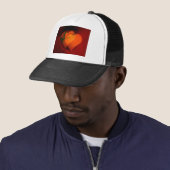 Casquette Peinture cardiaque (En situation)