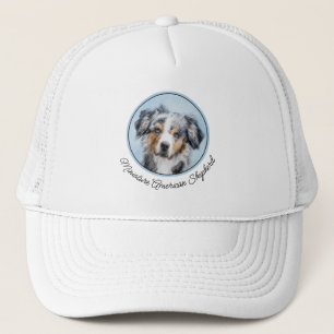 Casquette Peinture de berger américaine miniature - Chien Ar