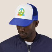 Casquette Peinture de paix (En situation)