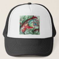 Peinture de poissons de carpe de Koi