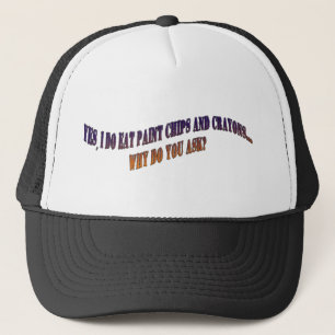Casquette Peinture et crayons