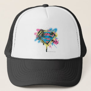Casquette Peinture et flaques de Supergirl