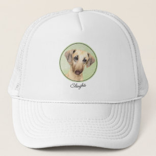 Casquette Peinture Sloughis - Joli art original pour chien
