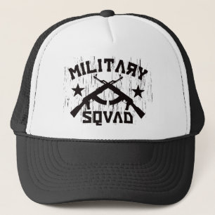Casquette Peloton militaire AK47 - noir