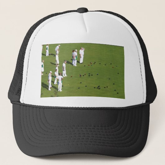 Casquette Pelouse Bowls Angleterre (Devant)