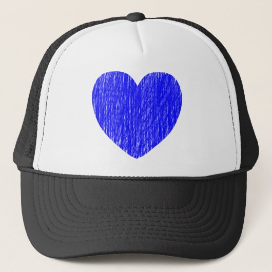 Casquette Pencé en - Bleu (Devant)