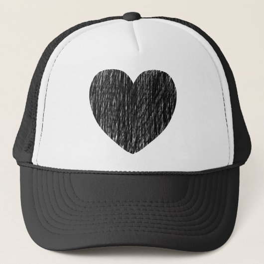 Casquette Pencé en noir (Devant)