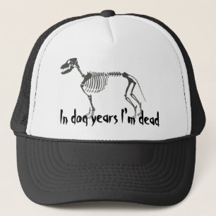 Casquette Pendant des années de chien je suis mort
