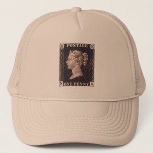 Casquette Penny Black Postage Timbre