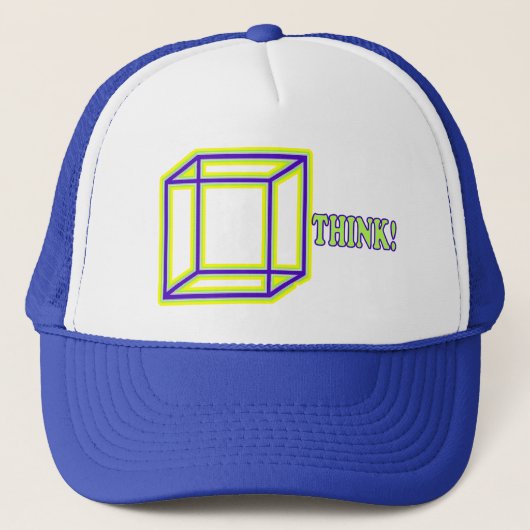 Casquette Pense Dehors de la boîte ! (Devant)