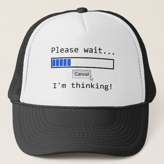 Casquette Pensée (Devant)