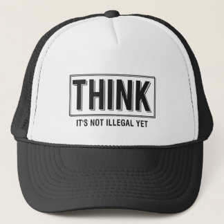 Casquette Pensez à l'illégalité