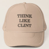 Casquette Pensez comme Clint (Devant)