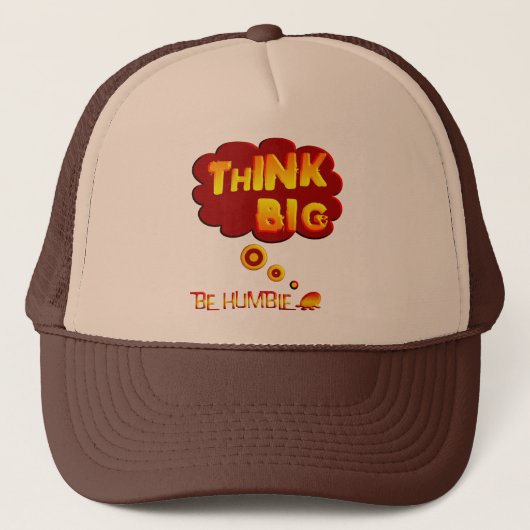 Casquette Pensez grand (Devant)