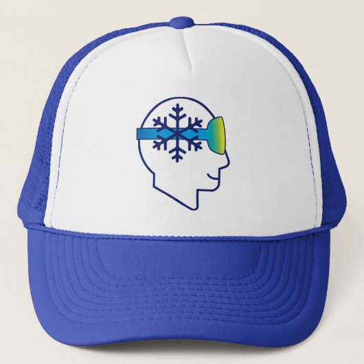 Casquette Pensez la neige (Devant)