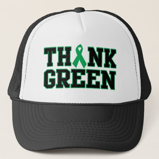 Casquette Pensez le vert (Devant)