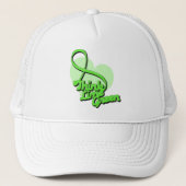Casquette Pensez Lime Green Lymphome (Devant)