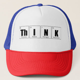 Casquette Pensez tableau périodique
