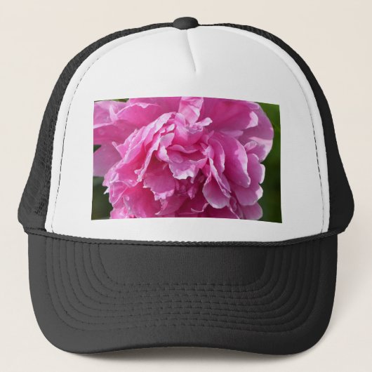 Casquette Peony rose (Devant)
