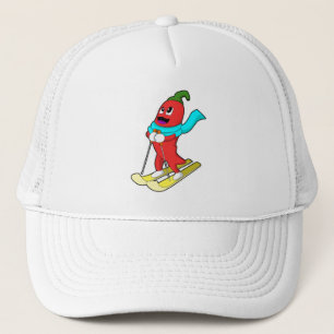 Casquette Pepper en Skier avec Ski