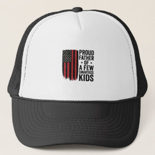 Casquette Père fier de quelques enfants insolents Patriote C