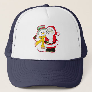 Casquette PÈRE NOËL AVEC GLACE MAN À NOËL. Oh ! Oh ! Oh !