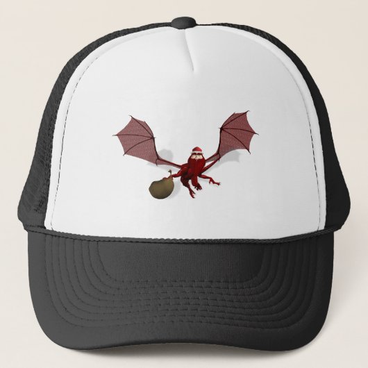 Casquette Père Noël Dragon (Devant)