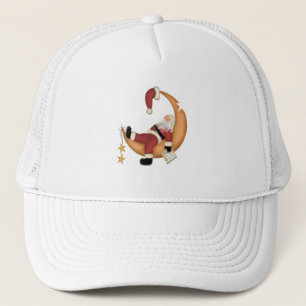 Casquette Père Noël endormi sur les t-shirts et cadeaux de l
