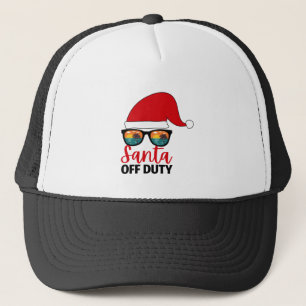 Casquette Père Noël hors service Noël en juillet