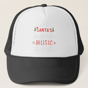 Casquette Père Noël Musique préférée Enseignant Musicien Noë