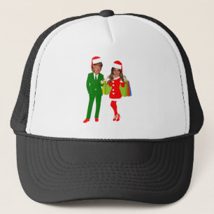Casquette père Noël trump melania