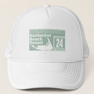 Casquette Permis de plage de Nantucket 2024 Vert