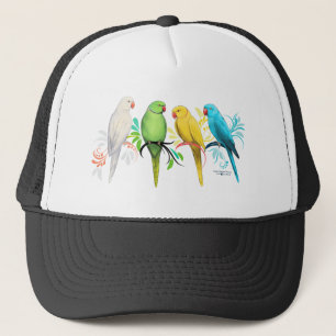 Casquette Perroquets indiens Ringneck