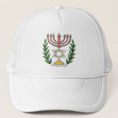 Casquette Persian Magen David Menorah (Devant)