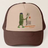 Casquette Personalize Text Funny Pickle Player (Devant)