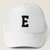 Casquette Personalized Initial Letter Custom Gift for her (Devant)