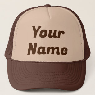 Casquette PERSONNALISABLE Brown